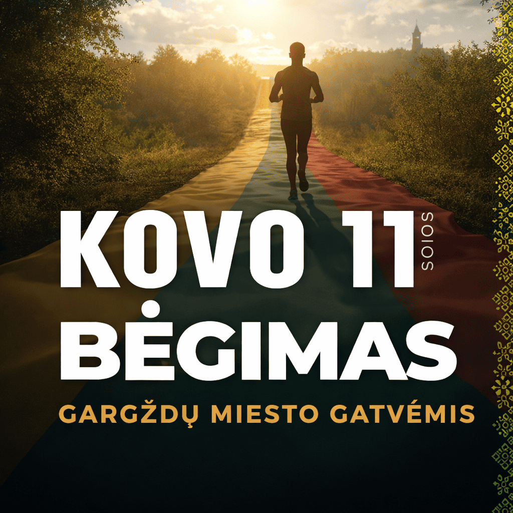2026 metų Kovo 11-osios bėgimas